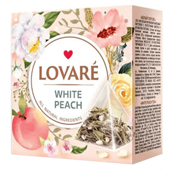 Tea White Peach – 3D – 15 Tea Bags